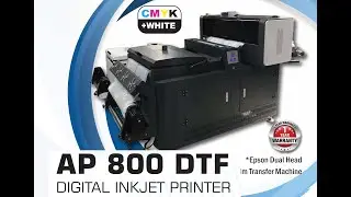 AP 800 DTF Digital Inkjet Sticker Printer with Epson head