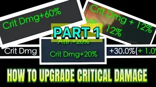 HOW TO UPGRADE CRITICAL DAMAGE!! PART 1 !! LEGACY OF DISCORD