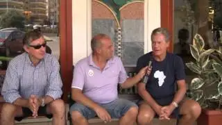 T C Triestino intervista al Presidente Antonio Fogazzaro ed al D. Sportivo Alex Pieve