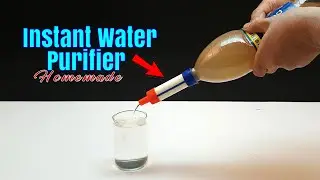 How to Make Instant Water Purifier for Free of Cost | Creative Life