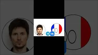 ПАВЕЛ ДУРОВ | COUNTRYBALLS | ANIMATION | #FREEDUROV | АРЕСТ ДУРОВА