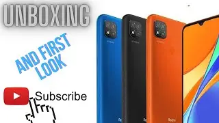 Redmi 9C Unboxing and First Impression