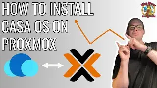 How to install Casa OS on Proxmox