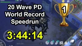 20 Wave PD speedrun World Record / Blackport PD Speedrun / 