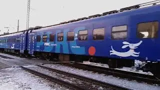 Эп2д-0108 "Полярный экспресс" крадëтся в -25 / перегон "Лианозово-Бескудниково"