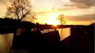 River Trent / Sawley Weir in flood