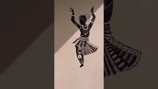 painting on wall for Diwali 💥 || #shorts #wallpainting #short #diwali #happydiwali