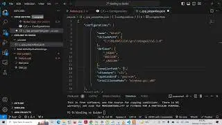 Include Path Error in VS code while running C++ Program