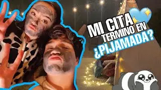 ¡MI CITA TERMINÓ EN PIJAMADA! 😱 / PAWY 🐼