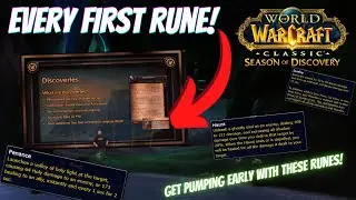 First Rune for Each Class | Season of Discovery | WoW