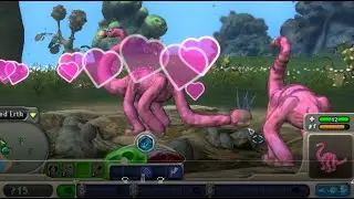 I made a pack of Fluffy Flamingos in SPORE!