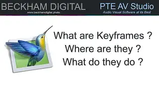 PTE AV Studio - What are Keyframes