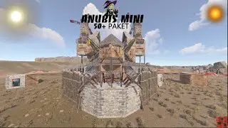 Дом на минимум 50 ракет в раст/rust