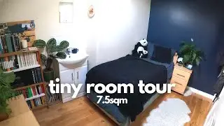 Room Tour | 7.5 Sqm Bedroom | Plants, Books, Minimal