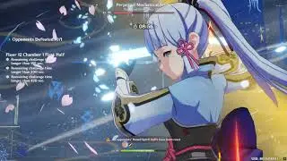[Genshin Impact] Ayaka Floor 12-1 Mechanical Array 1:09 clear