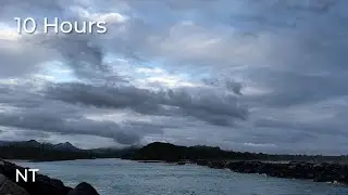 Stormy Ocean Waves in Brunswick Heads Australia | Moody Sea Sounds for Sleep & Relaxation