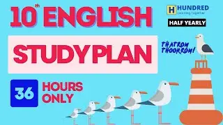 10th English Half Yearly Exam 2023 Last Minute Study Plan Public Exam 2024