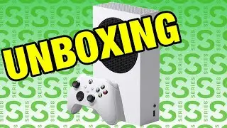FINALLY GOT AN XBOX SERIES S I UNBOXING