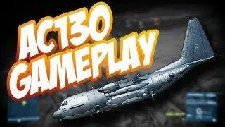 Battlefield 3 Armored Kill | AC-130 Gameplay