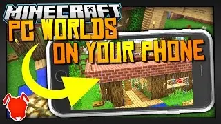 PLAY MINECRAFT JAVA WORLDS on POCKET EDITION?