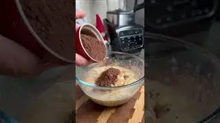 Банановый Брауни, без сахара и муки!