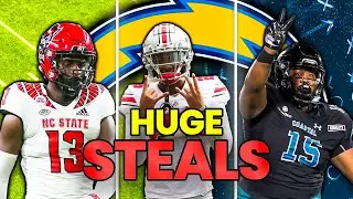 The Chargers STOLE these UDFAs...⚡🔥