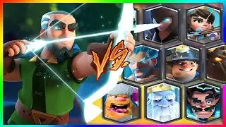 BÜYÜLÜ OKÇU VS BÜTÜN EFSANEVİLER !!( EN GÜÇLÜ EFSANEVİ KART HANGİSİ ) !?! - Clash Royale