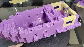 Lego Minecraft End Ship MOC - Inside view