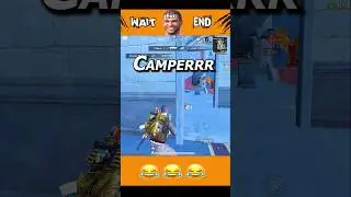 😆 PRO Camper 🤣 Wait For End 🤣 #shorts #bgmi #ghayaltiger