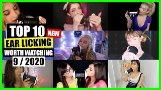 ASMR / EAR LICKING (Intense Mouth Sounds for SLEEP, Ear Eating) / TOP 10 / 9/2020 / ASMR Charts