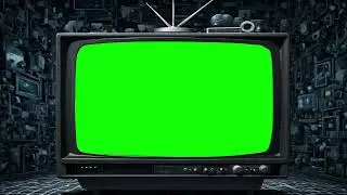 OLD TV 2 GREEN SCREEN