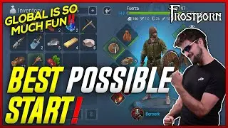 BEST POSSIBLE START for Frostborn! First hour gameplay -JCF