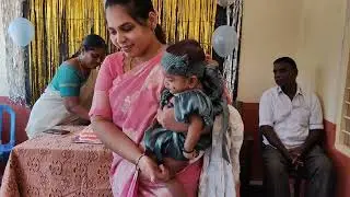 Amma Birthday Celebrations in her School with Students and Teachers
