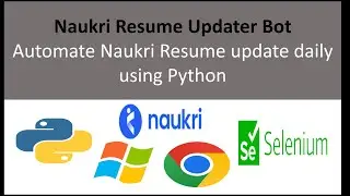 Deploying a Python Agent l Bot for Automating Naukri Resume Upload with Python + Email Alert