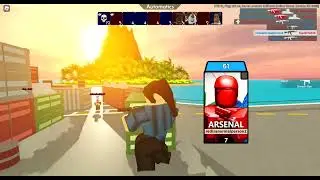 Roblox Arsenal insane gameplay!  Quad kill!