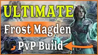 🥶THE BEST PVP MAGDEN BUILD 🥶! ESO magicka warden pvp build Gold Road