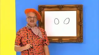 Yo Gabba Gabba! Mark's Magic Pictures: Eggs In A Nest!