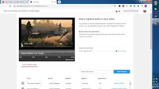 28.24 | How to Add Or Replace Audio In Video in YouTube Uploaded Videos | 
