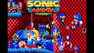 Sonic Mania and Sonic PLUS (Boss Rush)