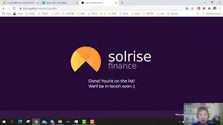 hướng dẫn Làm nhiệm vụ testnet dự án solrise finance để có cơ hội nhận Airdrop