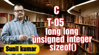 long long, unsigned integer, sizeof() operator #bca #MCA #ugcnet #btech #integers  #net #csirnet
