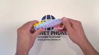 Husa iPhone 7, iPhone 8, husa POP IT, Push Pop Bubble Fidget, Antisoc, antistres, din silicon