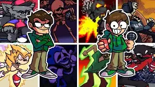 Challeng-edd Neighbors Mix but Every Turn A Different Character Sings (FNF But Everyone Sings It)