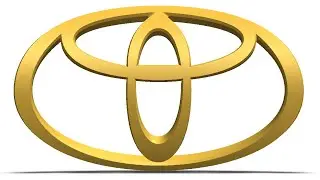 Solidworks Logo Modelling the Toyota Car Company Logo