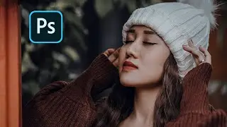 Dark Orange Photo Effect | Cinematic Color Tone - Photoshop Tutorial