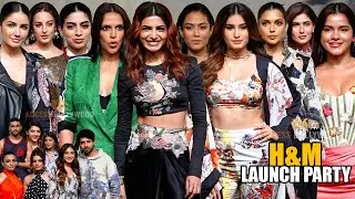 UNCUT - H&M Collaborates With Anamika Khanna | Samantha Prabhu,Khushi,Mira,Rasha Thadani,Armaan