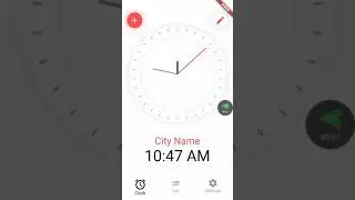 Flutter Challenge: World Clock app UI (DEMO)