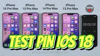 CUỘC CHIẾN PRO MAX: TEST PIN TỪ IPHONE 13 PRO MAX ĐẾN 16 PRO MAX, ĐÂU MỚI LÀ QUÁI VẬT ?