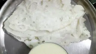 Neer Dosa Recipe | Healthy Dosa | Simple & Quick Dosa | Rice Flour Dosa