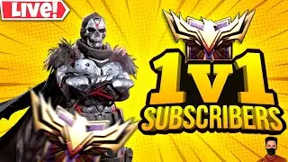 1v1 with Subscribers for Premium BP | CODM Live Stream